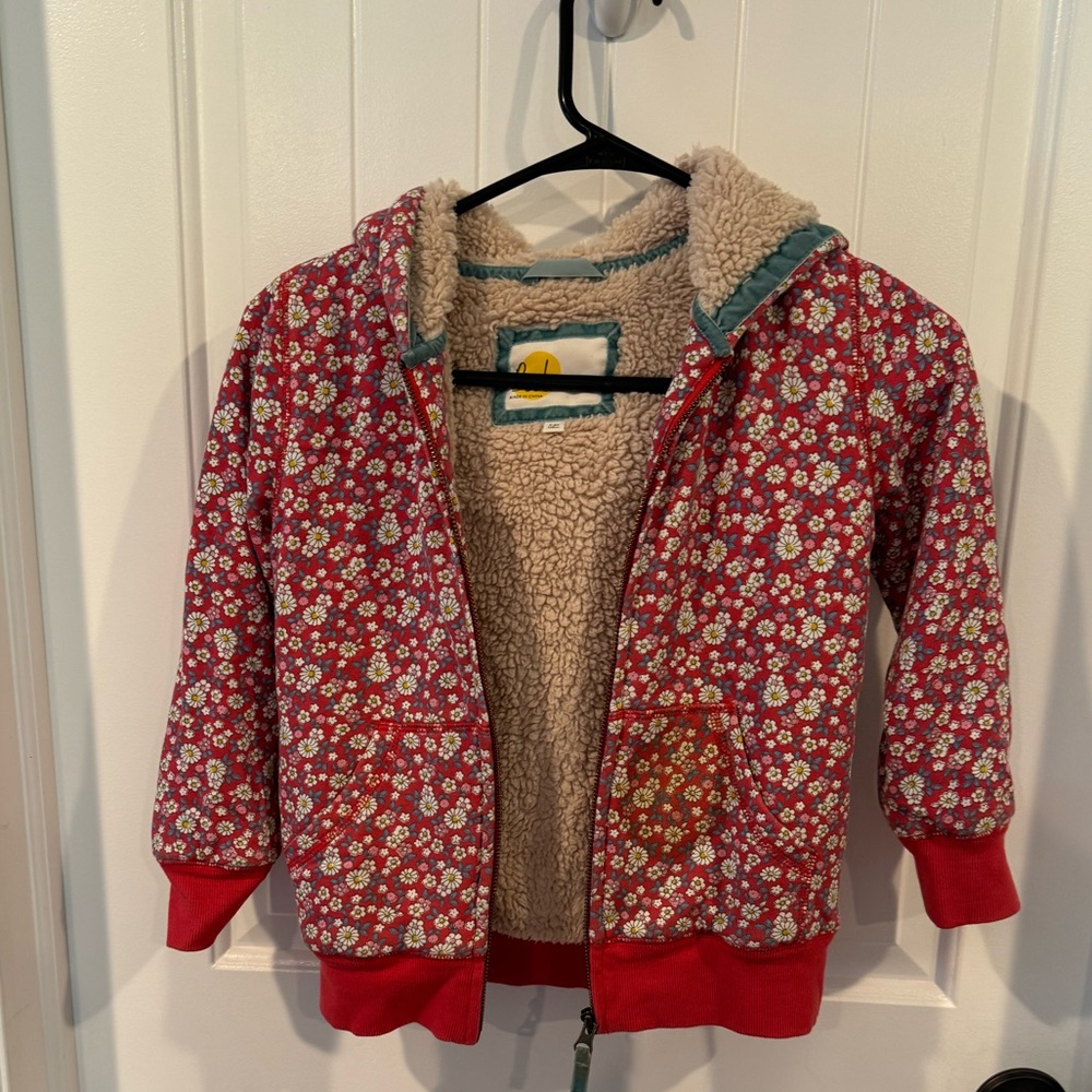Beautiful warm fleece - see description for discoloration. Boden.